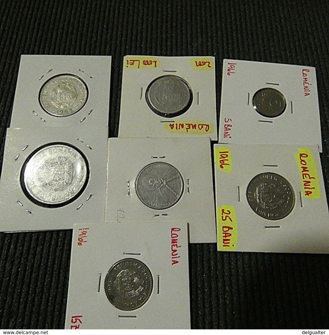 Romania 7 Coins - Kiloware - Münzen