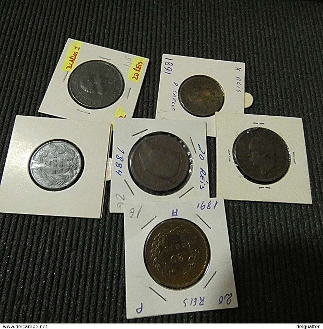 Portugal 6 Coins Monarchy - Kiloware - Münzen