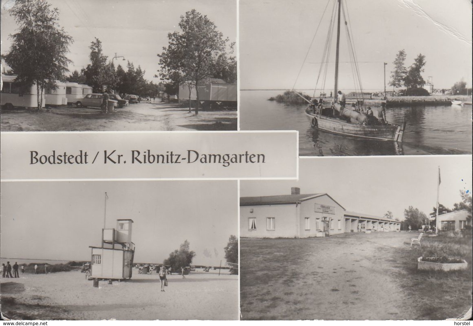 D-18356 Fuhlendorf - Bodstedt - Alte Ansichten - Zeltlager - Hafen - Kinderferienlager - 2x Nice Stamps - Ribnitz-Damgarten