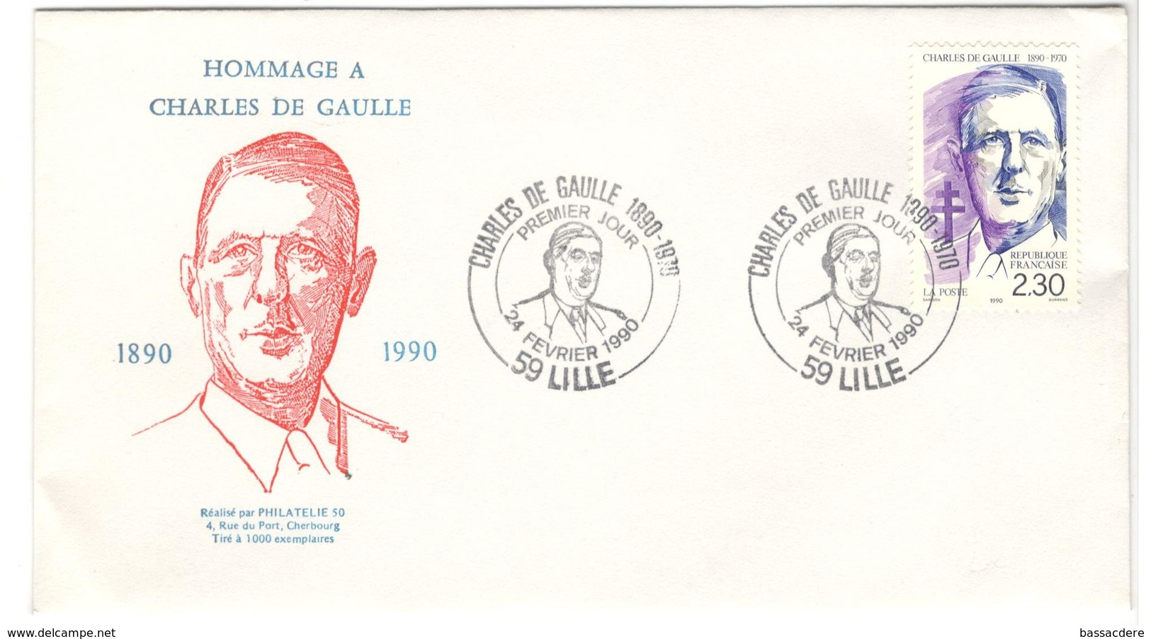 21508 - Hommage  à Ch. De GAULLE - De Gaulle (General)