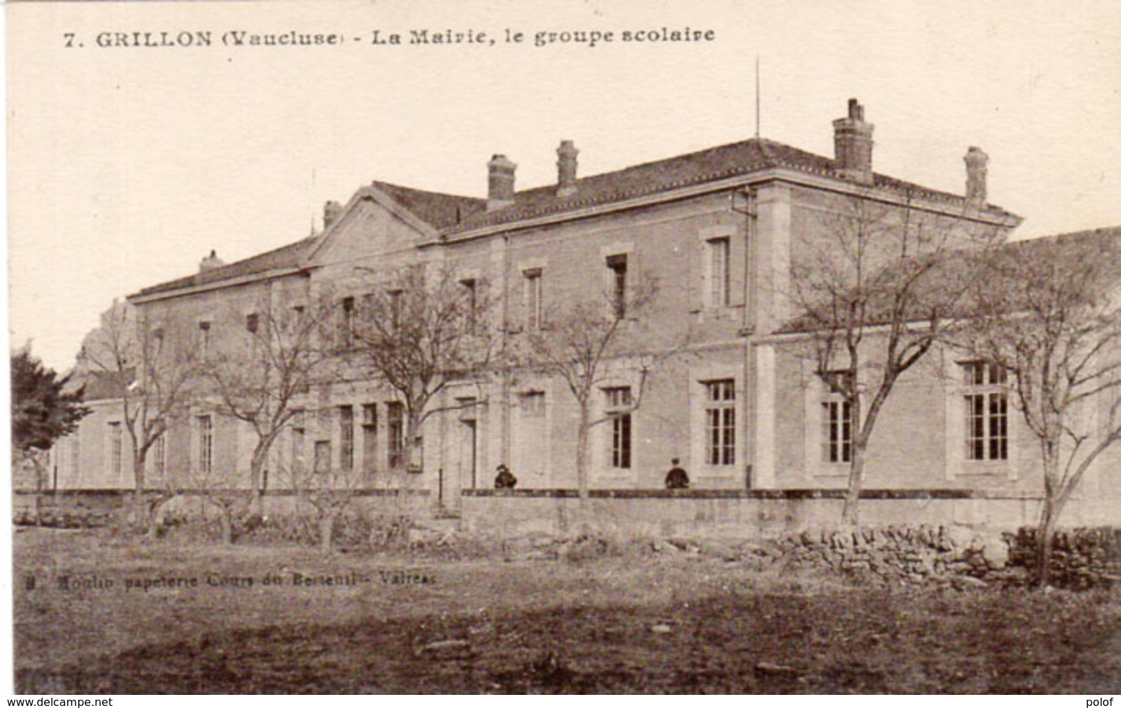 GRILLON - La Mairie - Le Groupe Scolaire    (1276 ASO) - Other & Unclassified