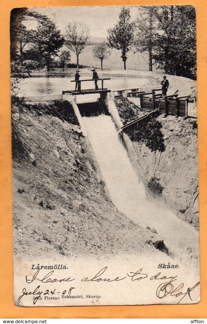 Skane Sweden 1908 Postcard - Zweden