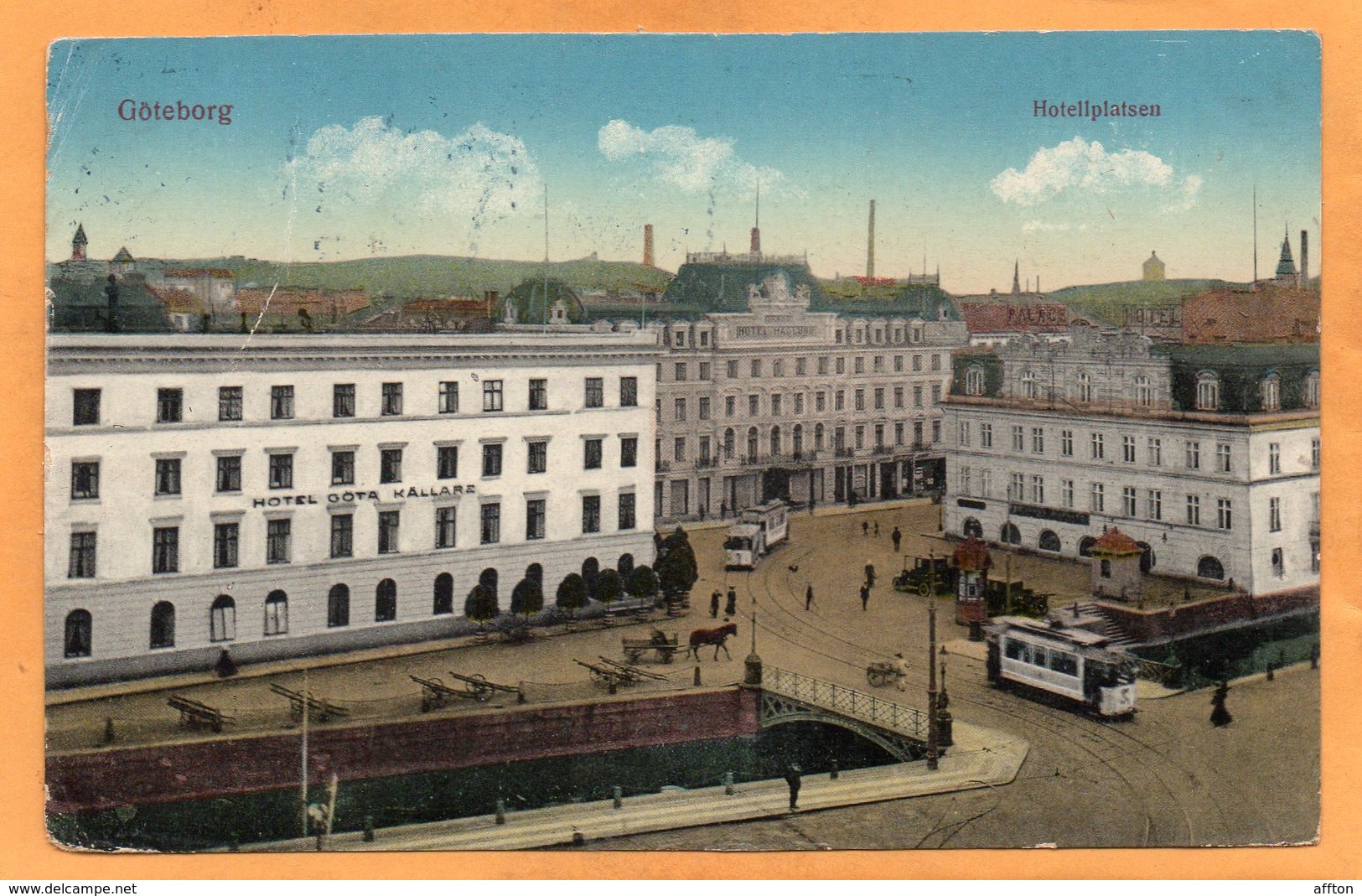 Goteborg Sweden 1921 Postcard - Sweden