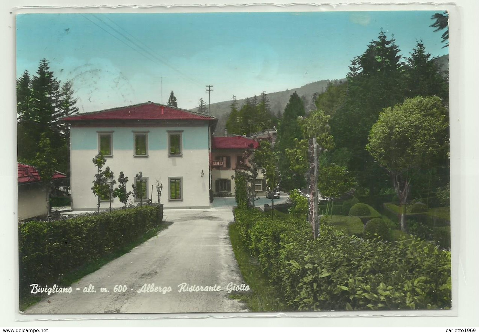 BIVIGLIANO - ALBERGO RISTORANTE GIOTTO    VIAGGIATA FG - Firenze