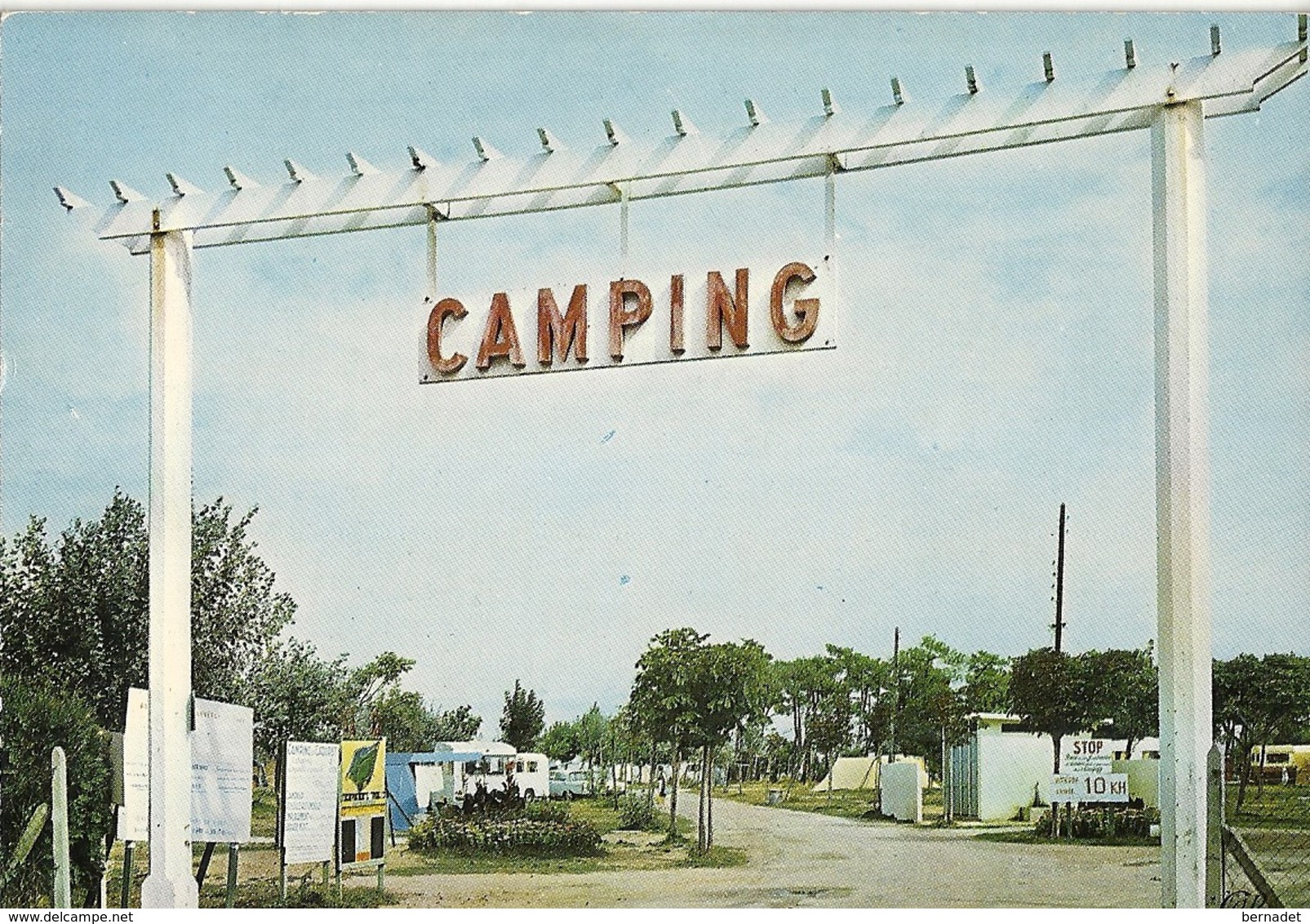 17 .. FOURAS .. LE CAMPING DU CADORET ... 1969 - Fouras-les-Bains