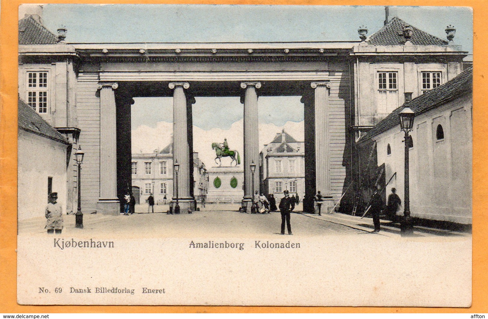 Copenhagen Denmark 1900 Postcard - Dänemark
