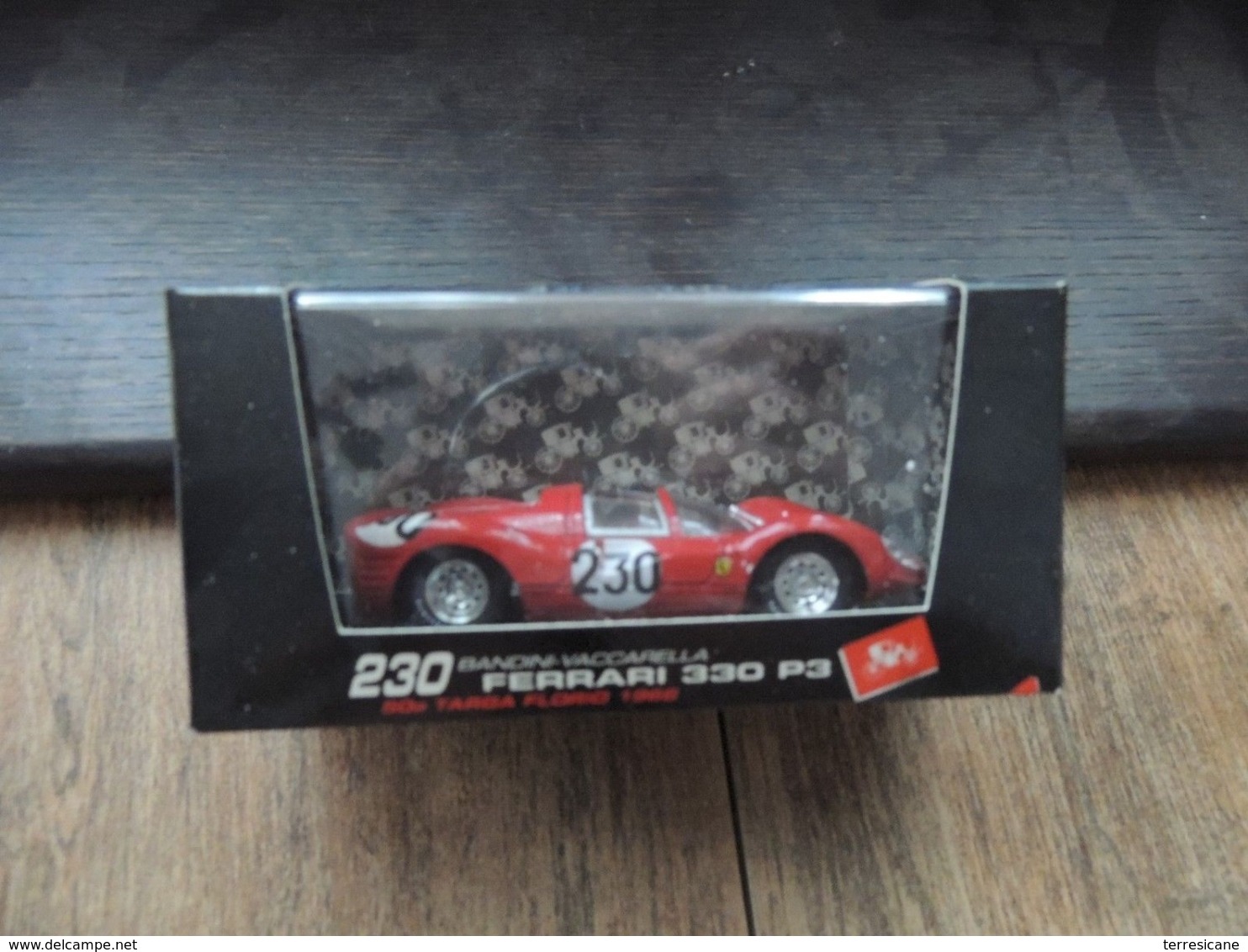 BRUMM FERRARI 330 P3 TARGA FLORIO 1966 LIMITED EDITION NUOVO IN BOX (1190) - Brumm