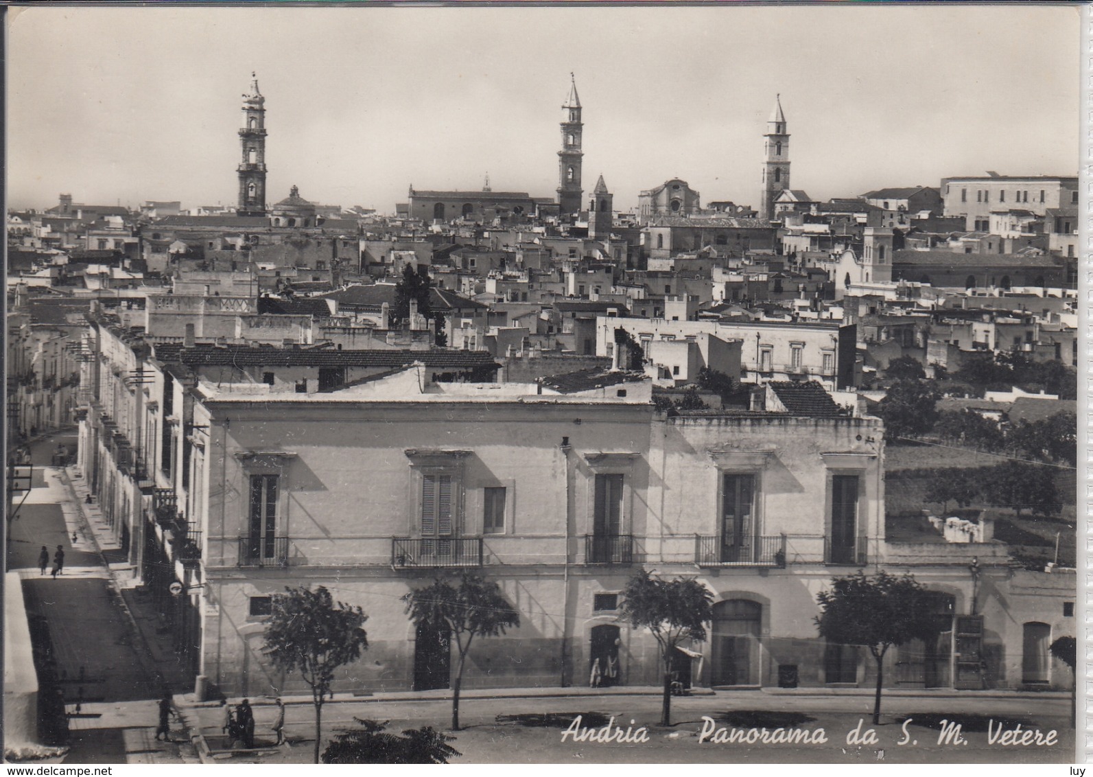 ANDRIA - Panorama Da S. M. Vetere    1950 Er - Andria