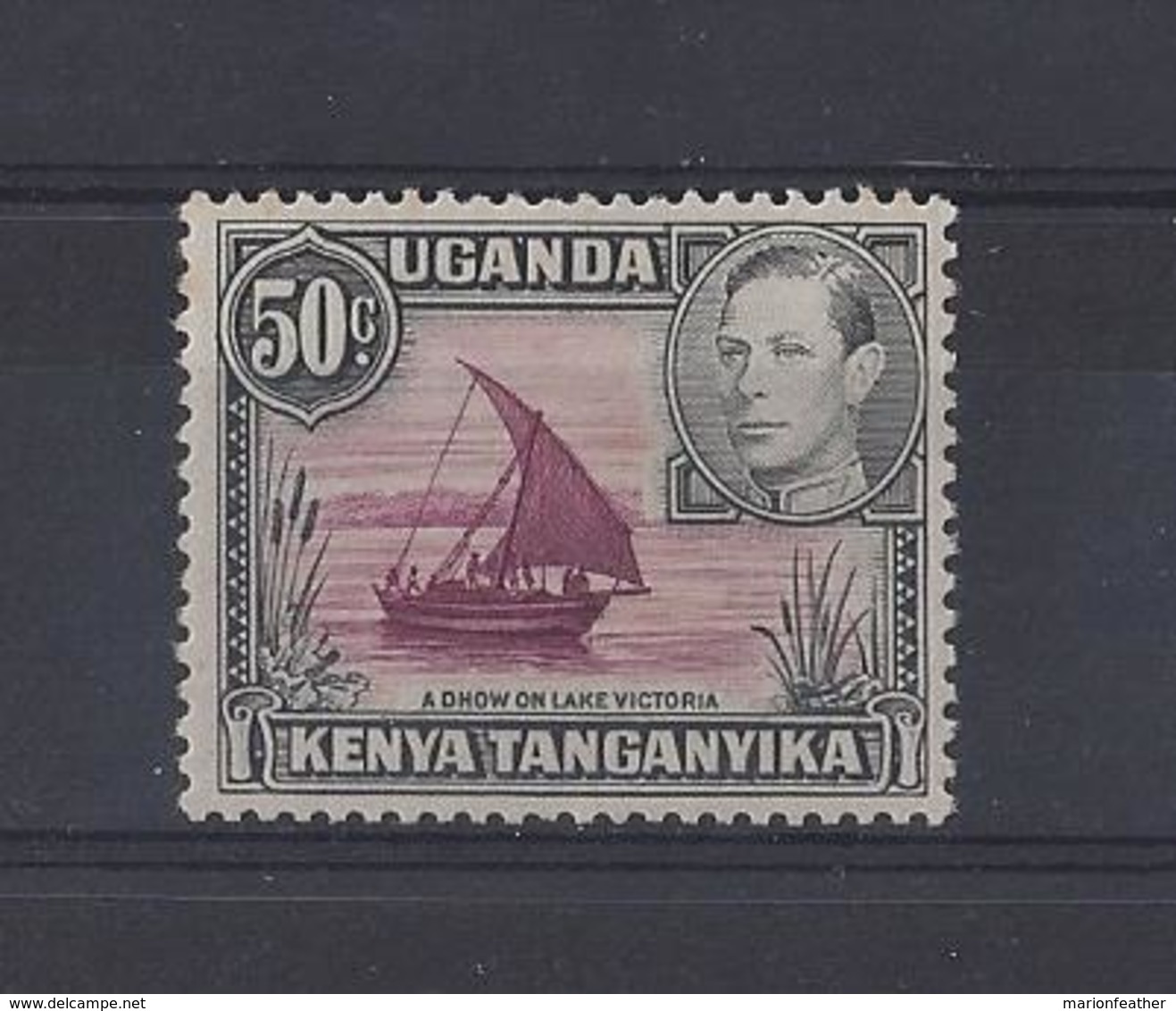 K.U.T.....KING GEORGE VI.(1936-52).....50c......SG144c.......MH... - Kenya, Ouganda & Tanganyika