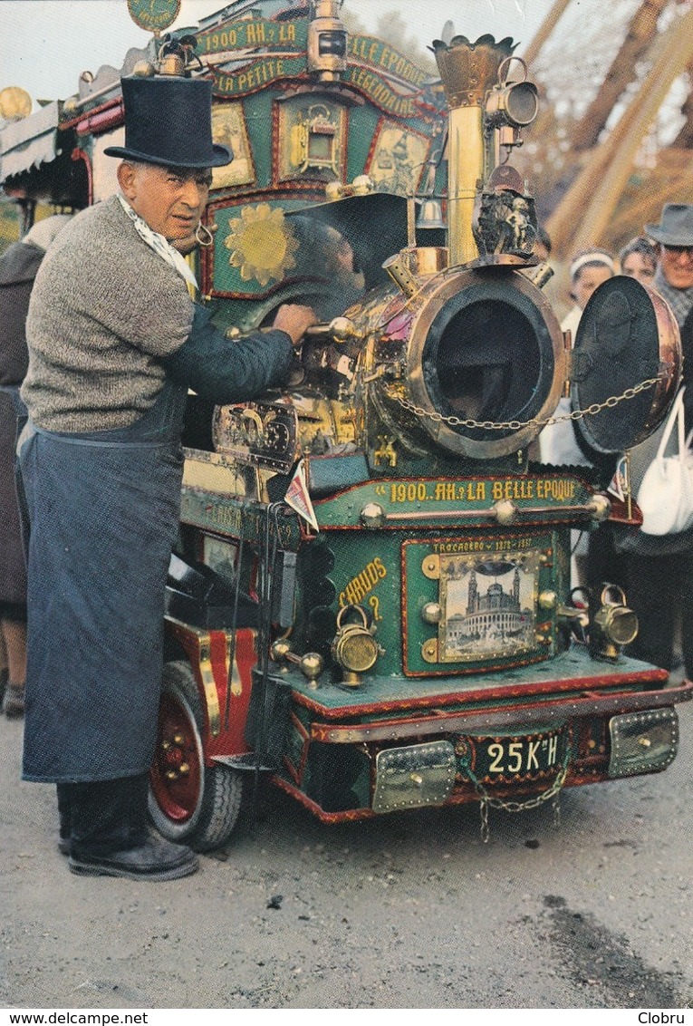 75 Paris, Le Marchand De Glaces Au Pied De La Tour Eiffel - District 16