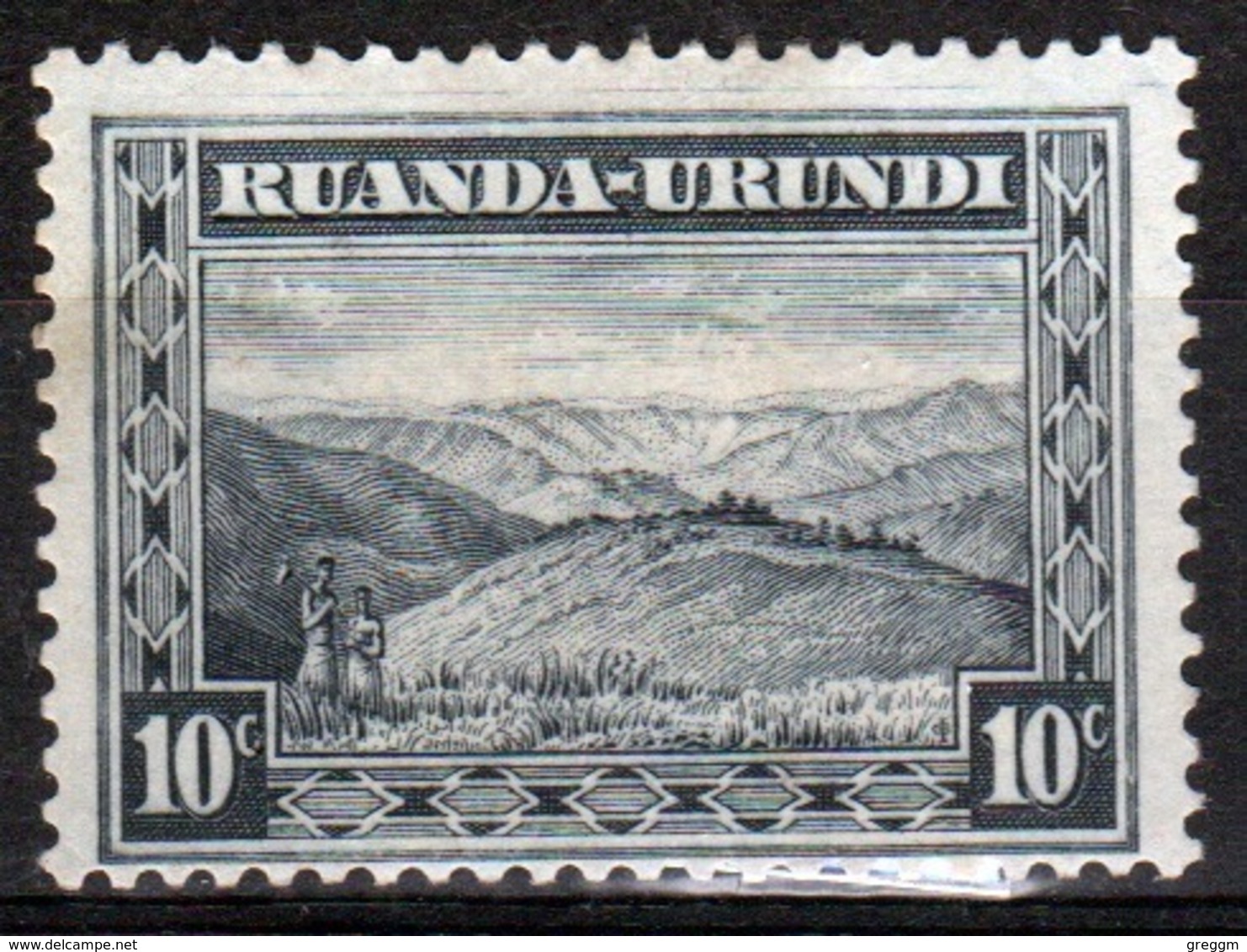 Ruanda-Urundi 1931 Single 105c Stamp From The Definitive Set. - Unused Stamps