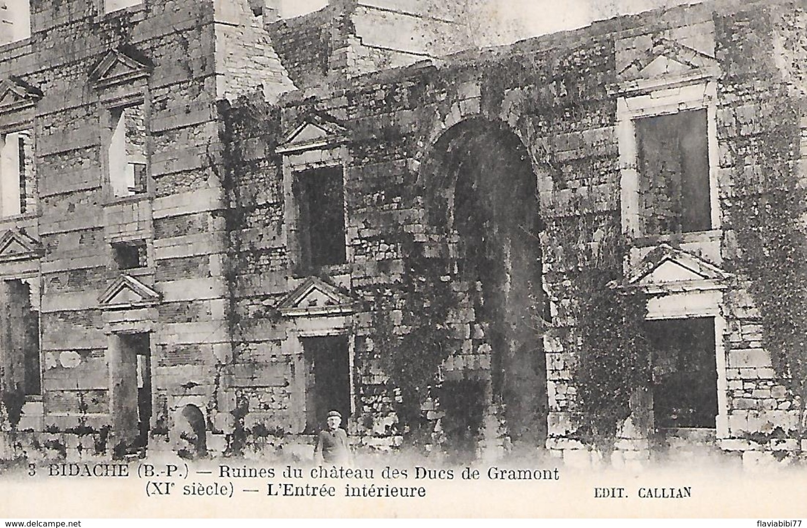 BIDACHE - ( 64 ) - Ruines Du Chateau Des Ducs De Gramont - Bidache