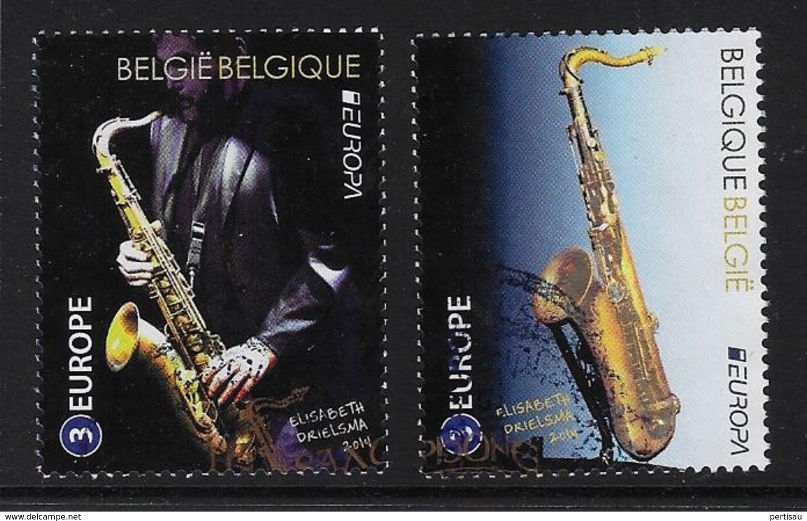 Europa Saxofoon - Used Stamps