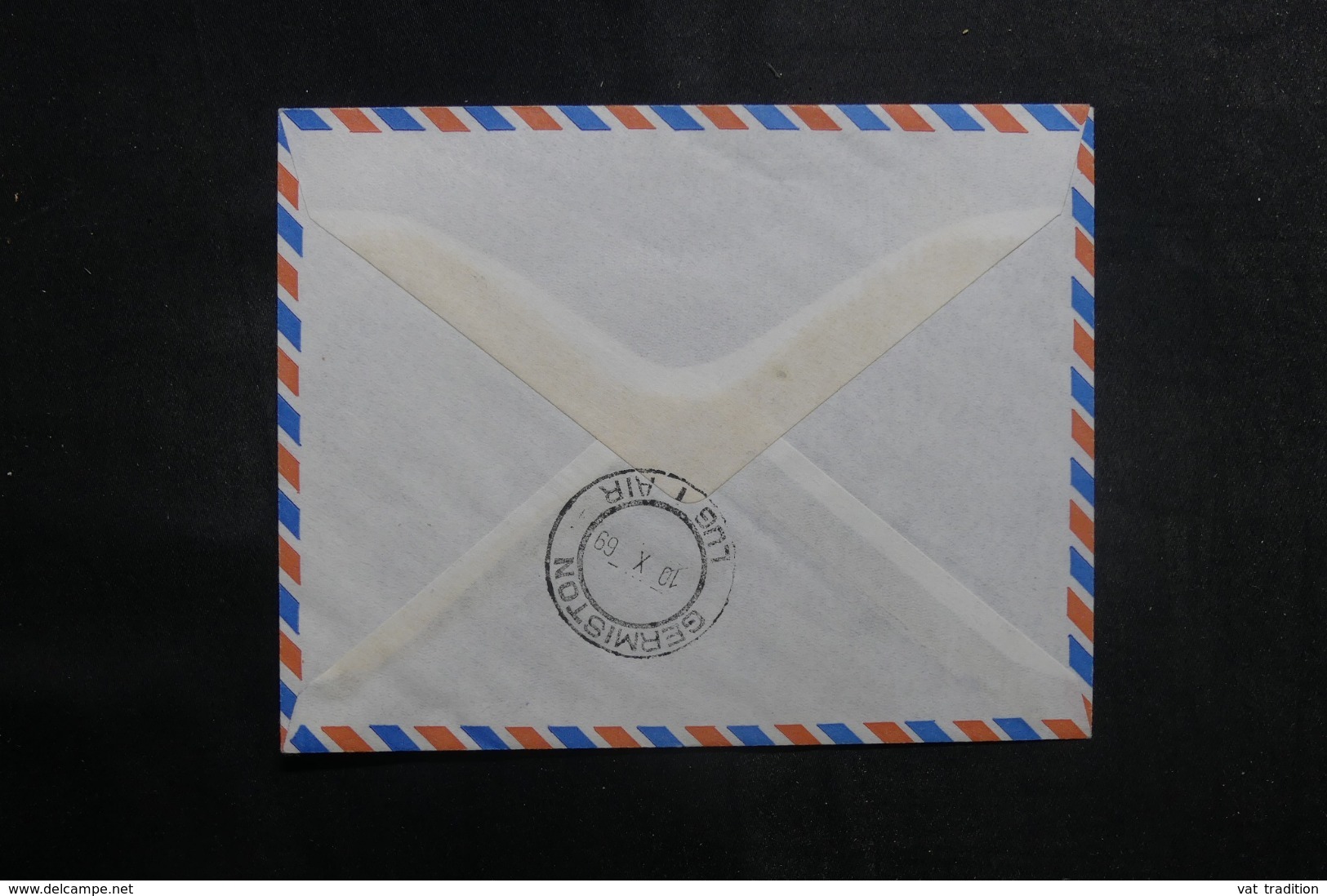 AFRIQUE DU SUD - Enveloppe Vol Par Hélicoptère En 1969 - L 41398 - Cartas & Documentos