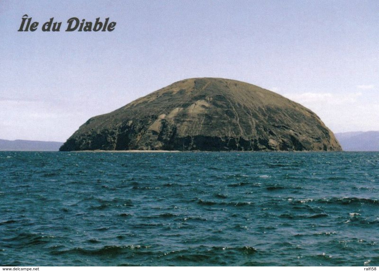 1 AK Djibouti * Der Golf Ghoubet-el-Kharab Mit Der Vulkaninsel Île Du Diable - Devil's Island * - Dschibuti