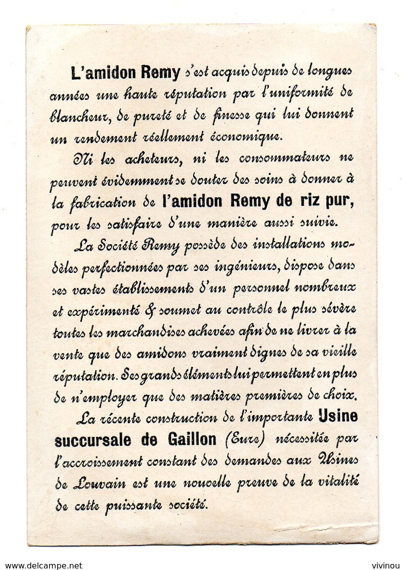 Chromo Amidon Remy Tête Lion Gaillon Eure Jeu Enfant Garçonnet Fillette Récolte Oeuf Pâques Fête Lièvre Animal écharpe - Other & Unclassified