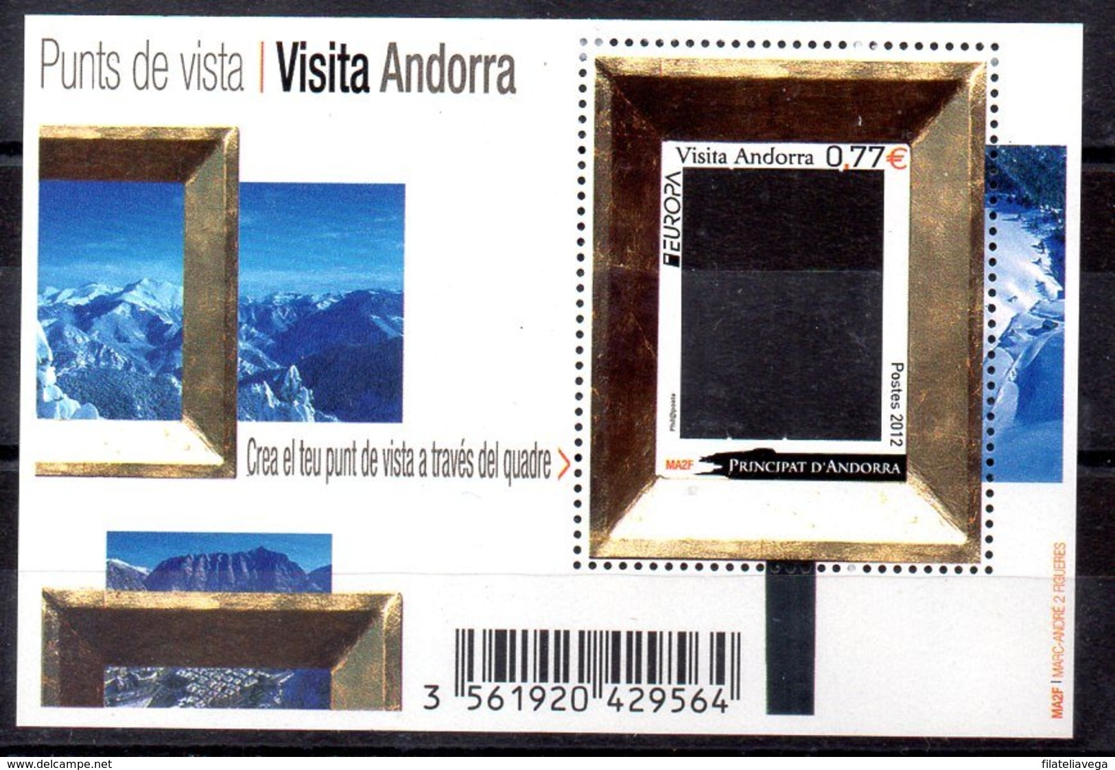 Serie De Andorra Francesa N ºYvert F-724 ** TEMA EUROPA - Nuevos