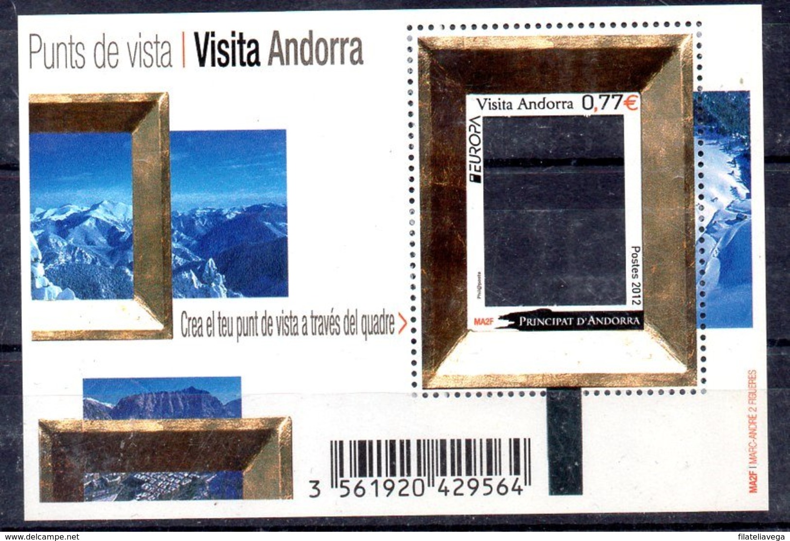 Serie De Andorra Francesa N ºYvert F-724 ** TEMA EUROPA - Unused Stamps