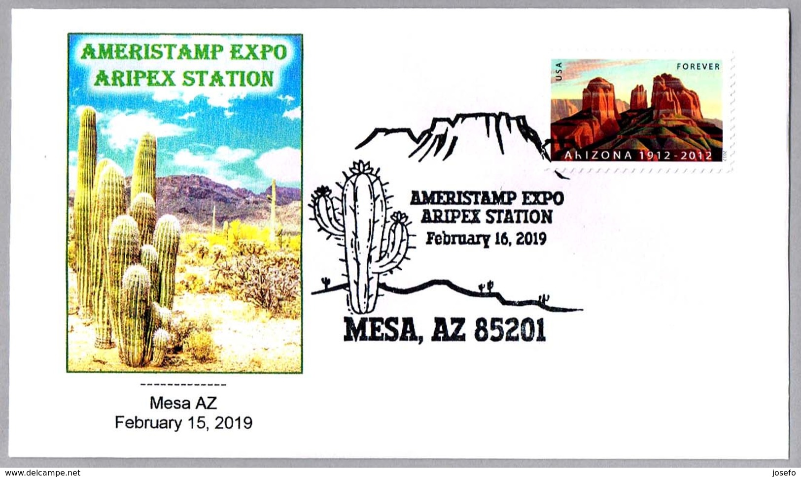 AMERIPEX STATION - CACTUS. Meza AZ 2019 - Cactussen