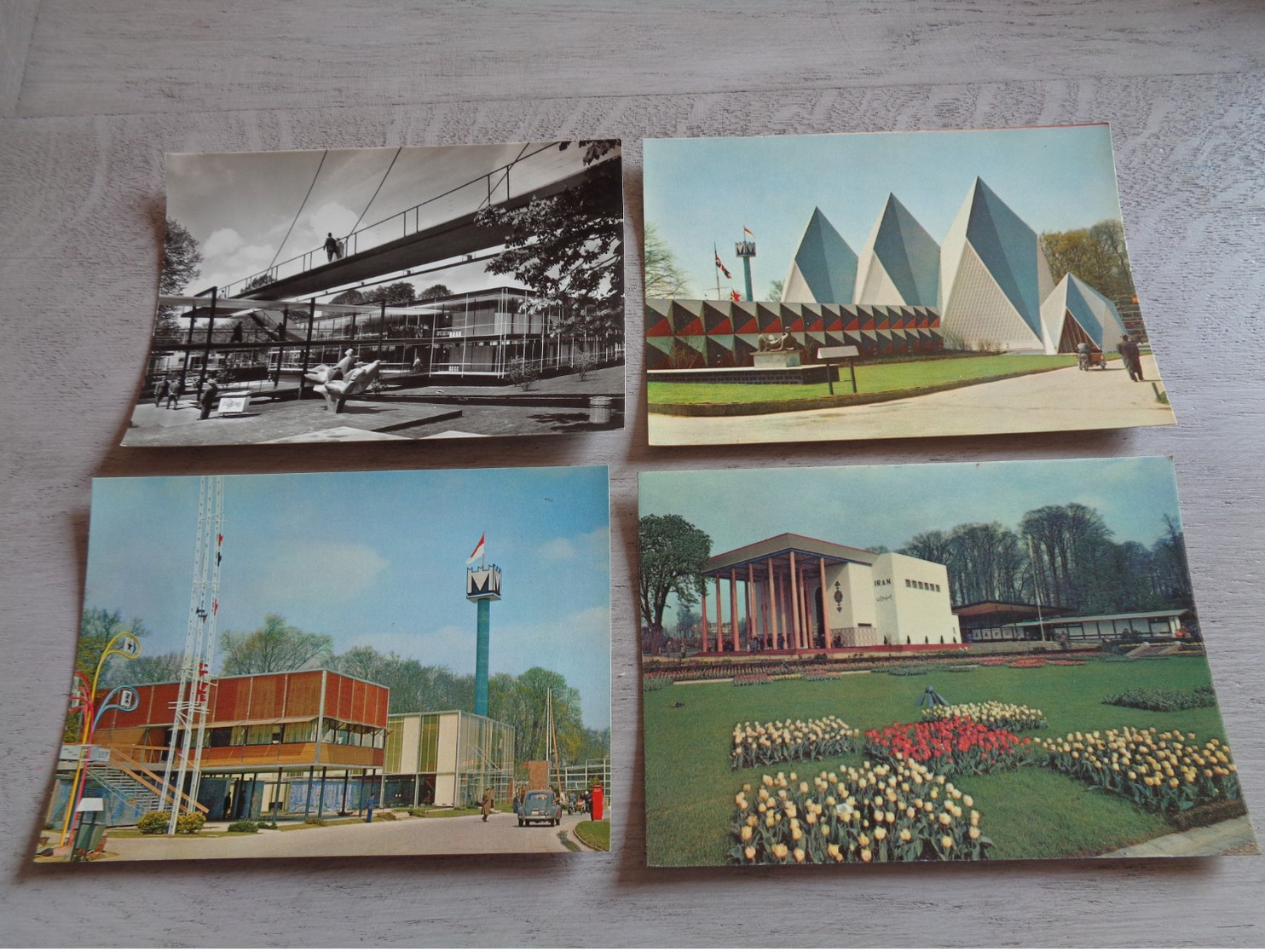 Beau lot de 60 cartes postales de Belgique CPSM  grand format  Exposition Universelle de Bruxelles 1958  Brussel