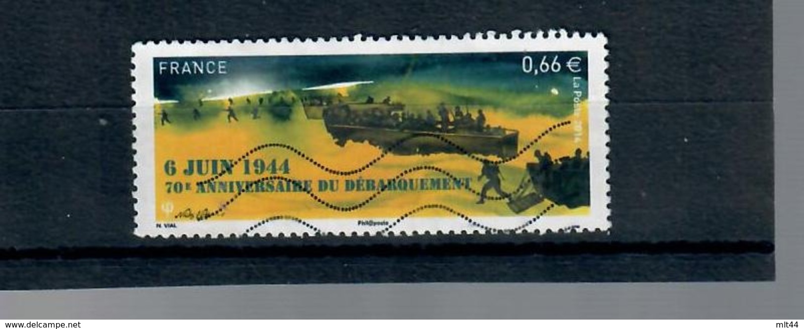 3yt-4863-70ème Anniversaire Du Debarquement - Used Stamps