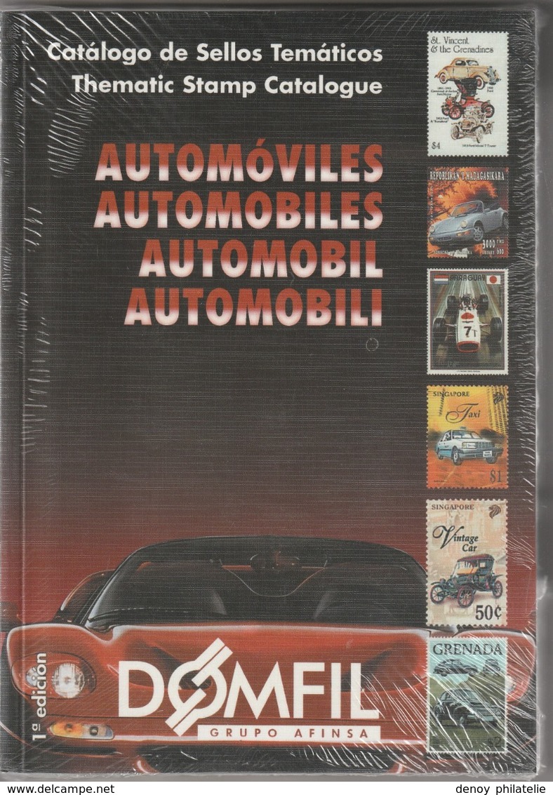 Catalogue Domfil Thematique Voiture Automobile Neuf - Thema's