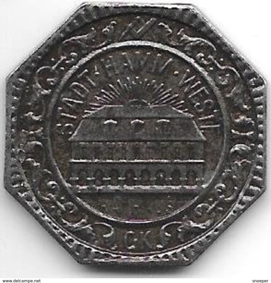 *notgeld  Hamm  50 Pfennig  1919 Fe  5859.22/f191.14a - Sonstige & Ohne Zuordnung