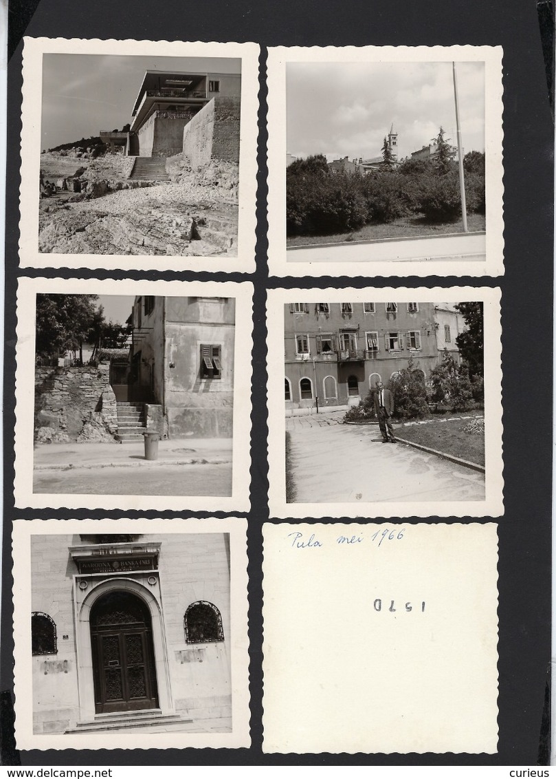 KROATIE * CROAZIA * CROATIA * PULA * POLA * 23 SNAPSHOTS * 9 X 9 CM * SCANS - Orte