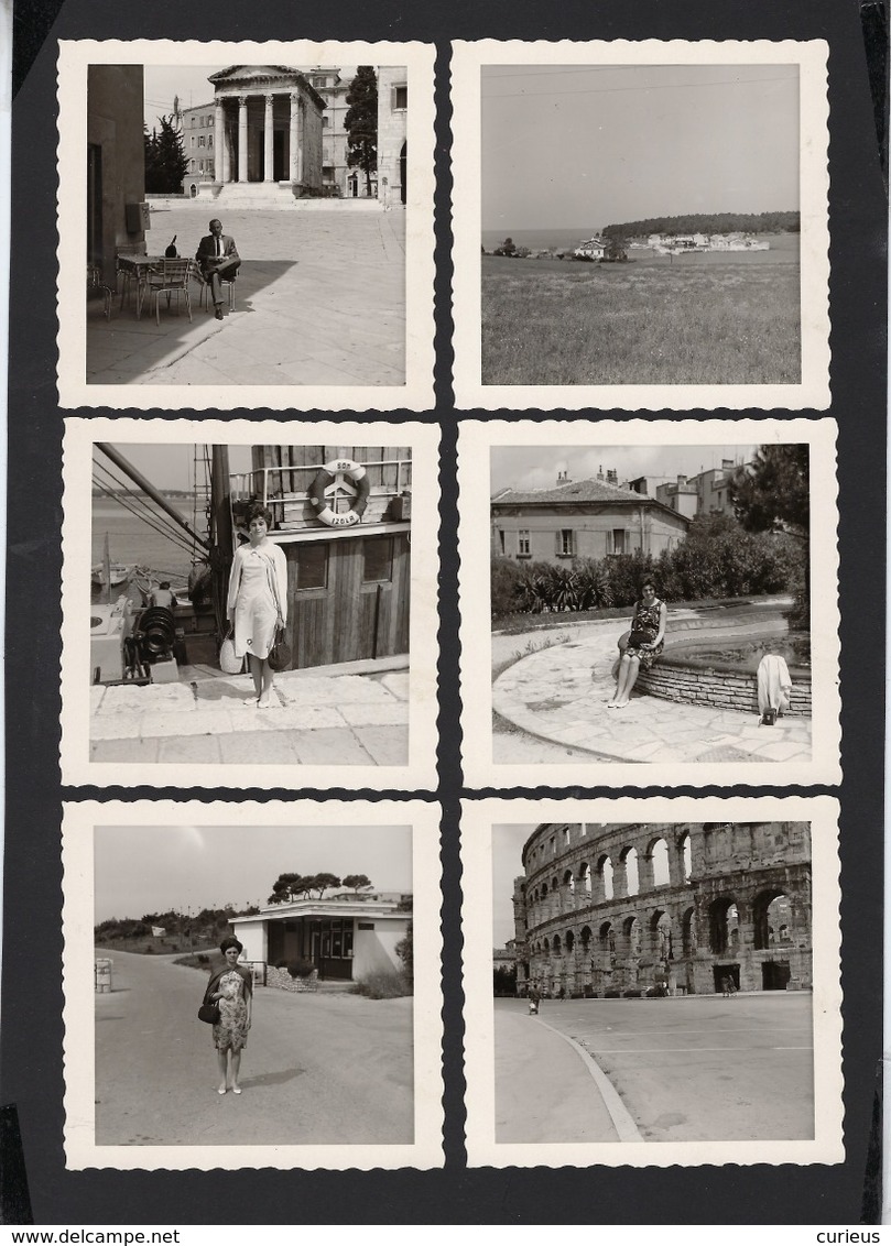 KROATIE * CROAZIA * CROATIA * PULA * POLA * 23 SNAPSHOTS * 9 X 9 CM * SCANS - Orte