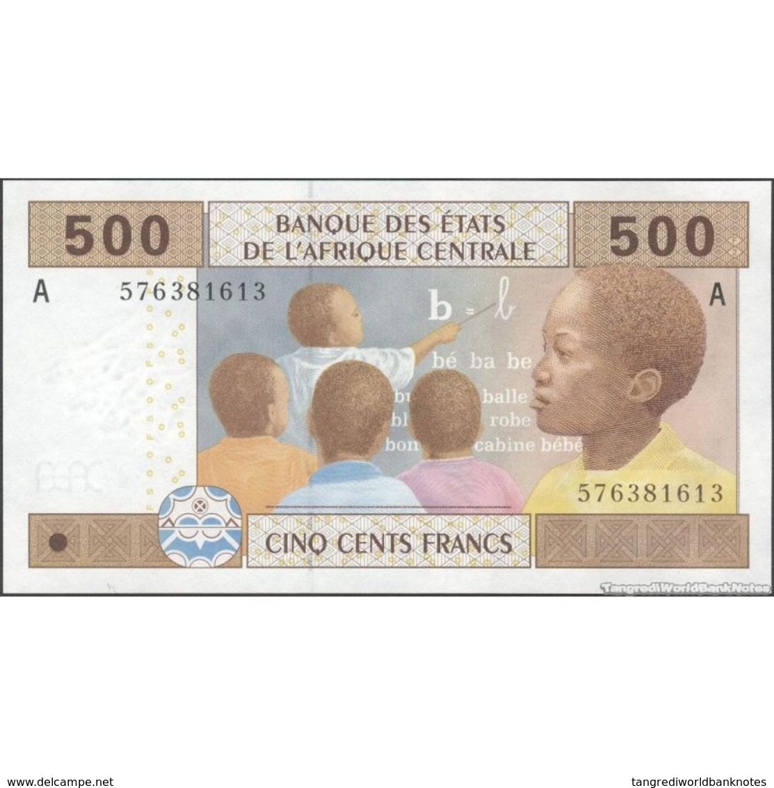 TWN - GABON (C.A.S.) 406Ac - 500 Francs 2002 (2015) UNC - Gabun