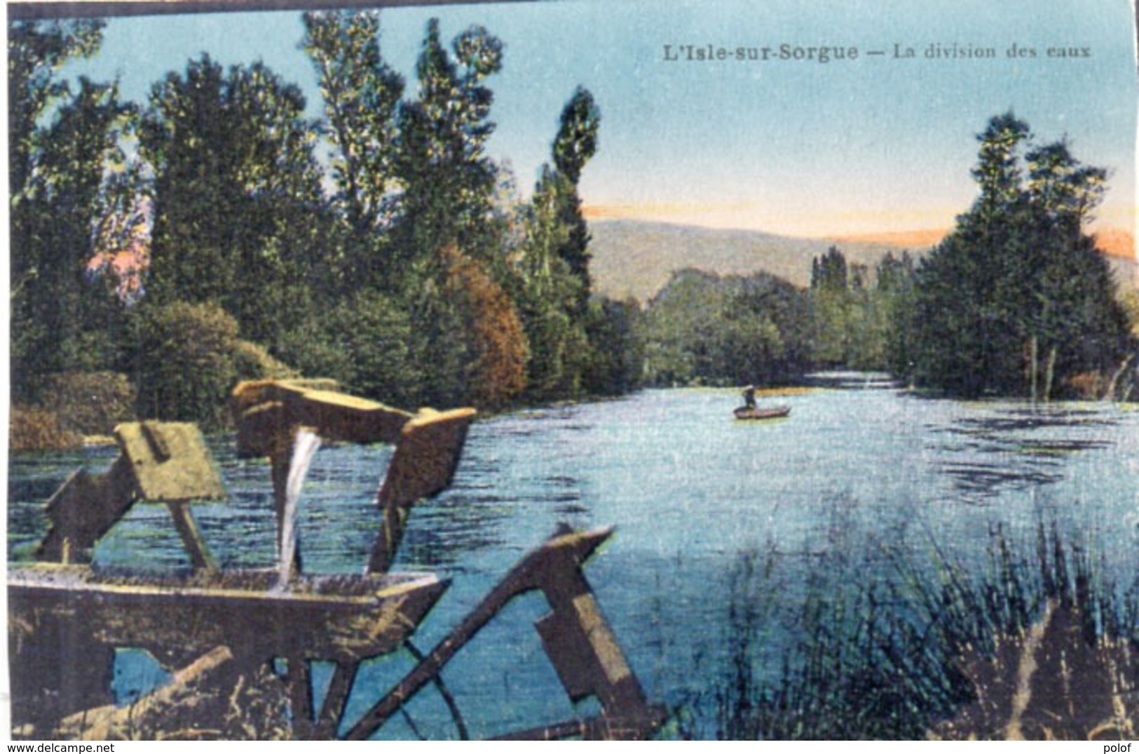 L' ISLE SUR SORGUE - La Division Des Eaux   (1294 ASO) - L'Isle Sur Sorgue