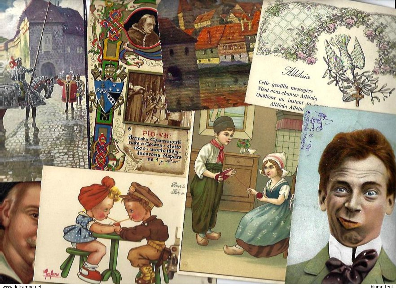 Lot 2078 De 10 CPA Illustrateurs Fantaisies Déstockage Pour Revendeurs Ou Collectionneurs - 5 - 99 Postcards