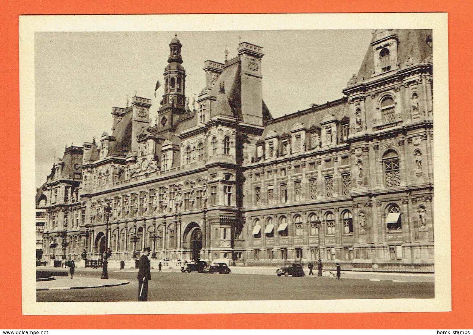 FRANCE - Carte Hotel De Ville De Paris - Rathaus - Période Seconde Guerre Mondiale - AULARD - Sonstige Sehenswürdigkeiten