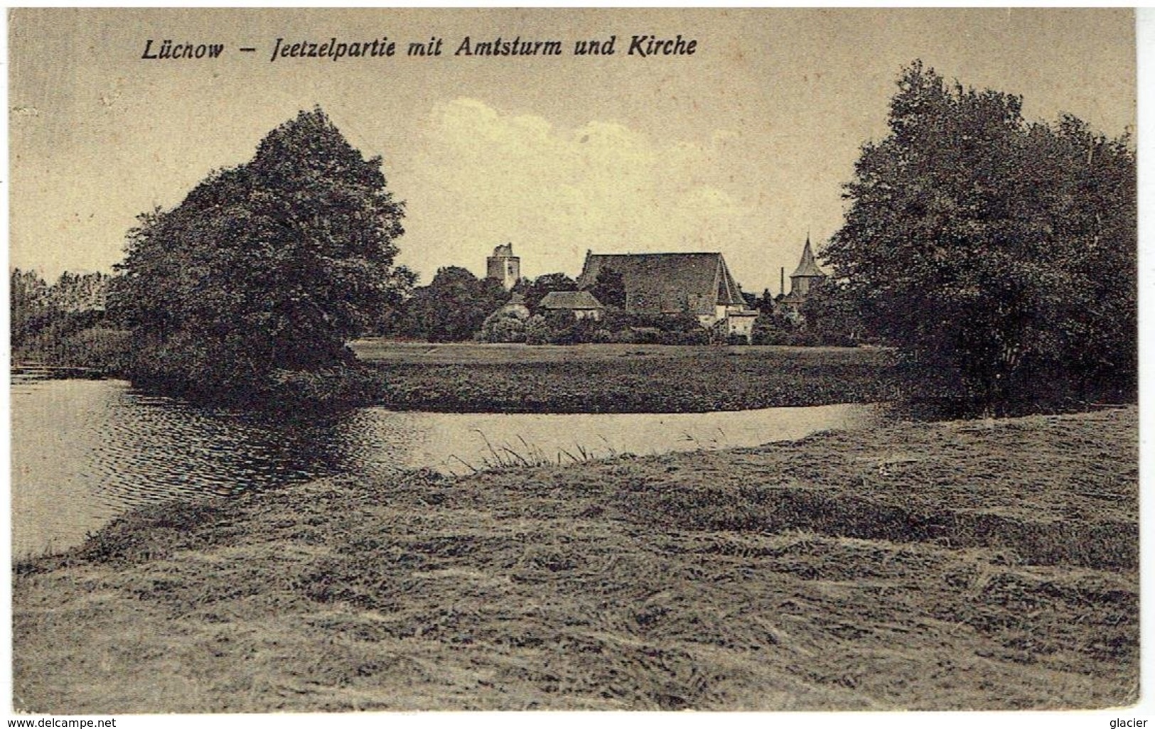 LÜCHOW - Niedersachsen - Jeetzelpartie Mit Amtsturm Und Kirche - Lüchow