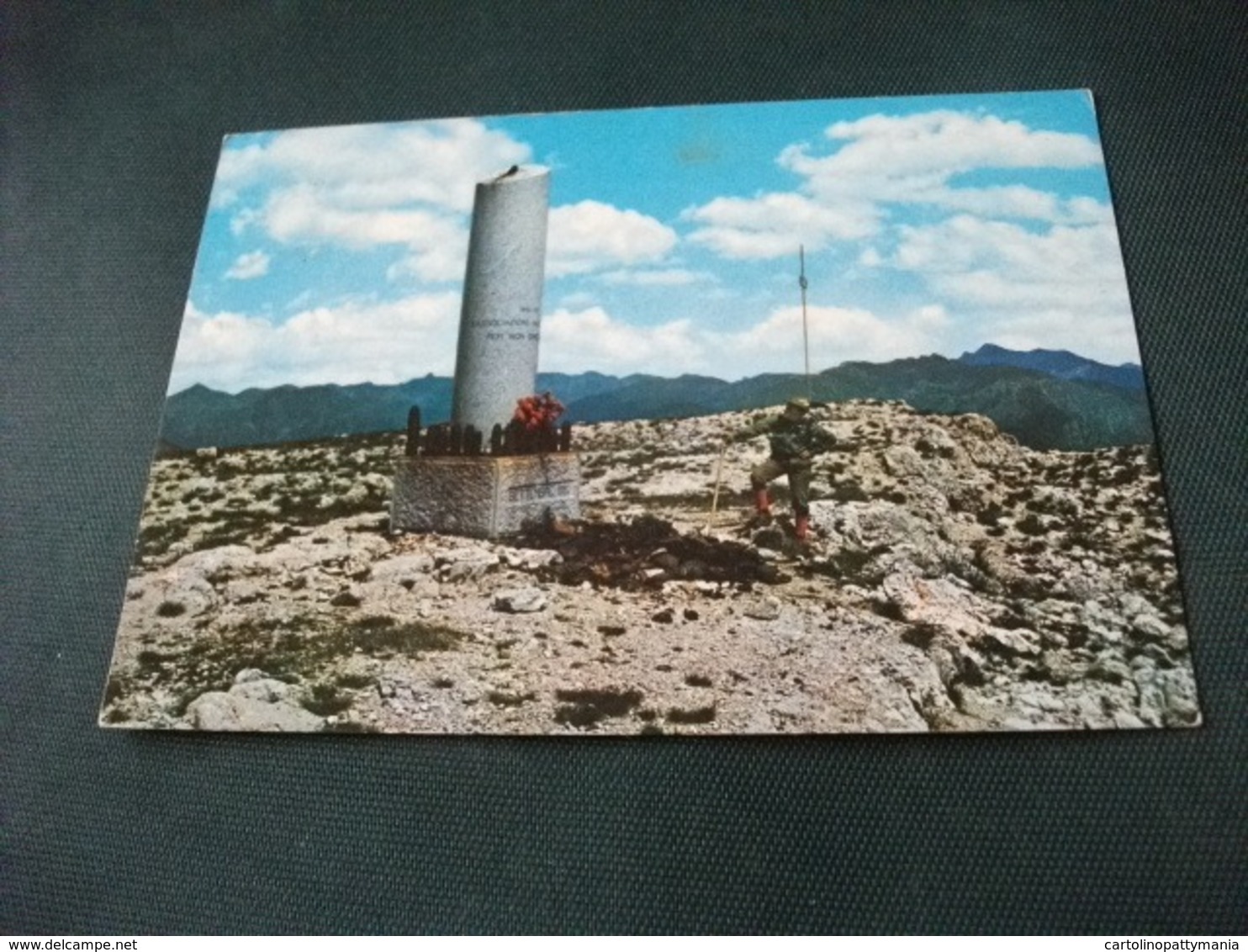 MONUMENTO AI CADUTI  ALPINO  MONTE ORTIGARA CALVARIO DEGLI ALPINI  ALTIPIANO DI ASIAGO - Monumenti Ai Caduti