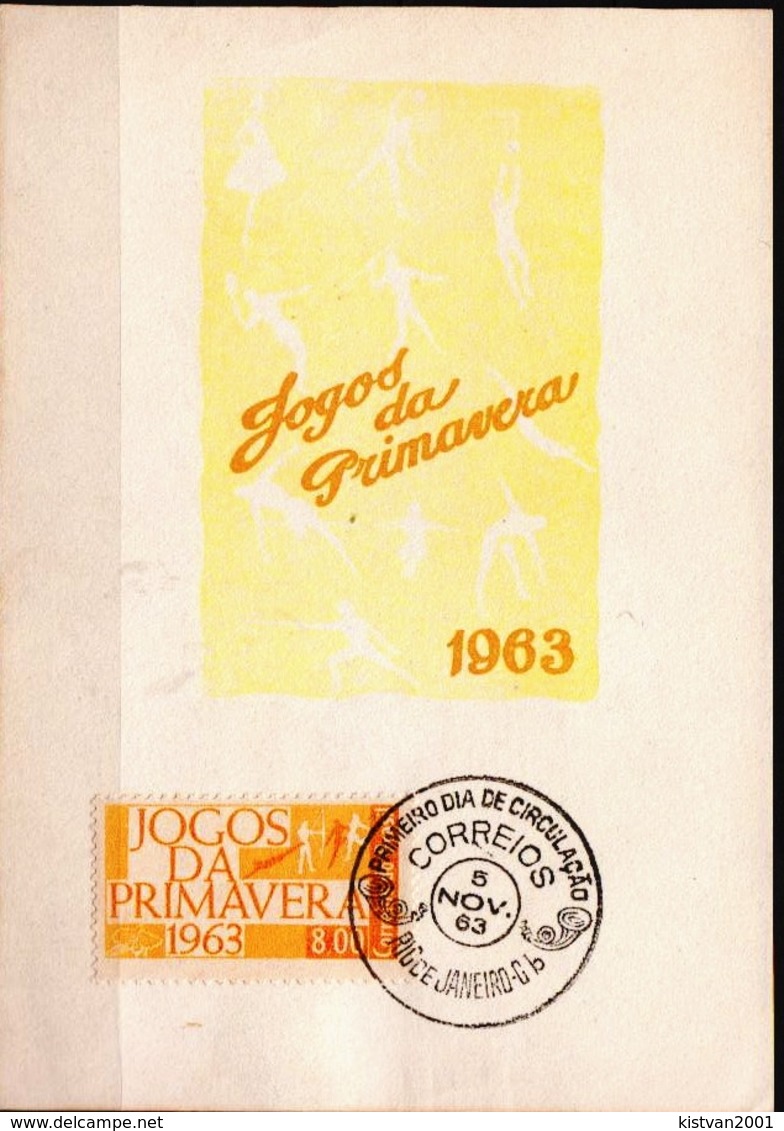 Postal History: Brazil Commemorative Card / Folhinha Comemorativa - Other & Unclassified