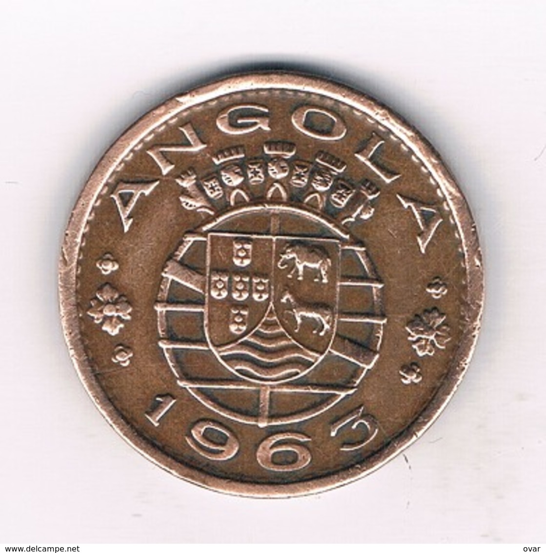 1 ESCUDO 1963 ANGOLA /6412/ - Angola