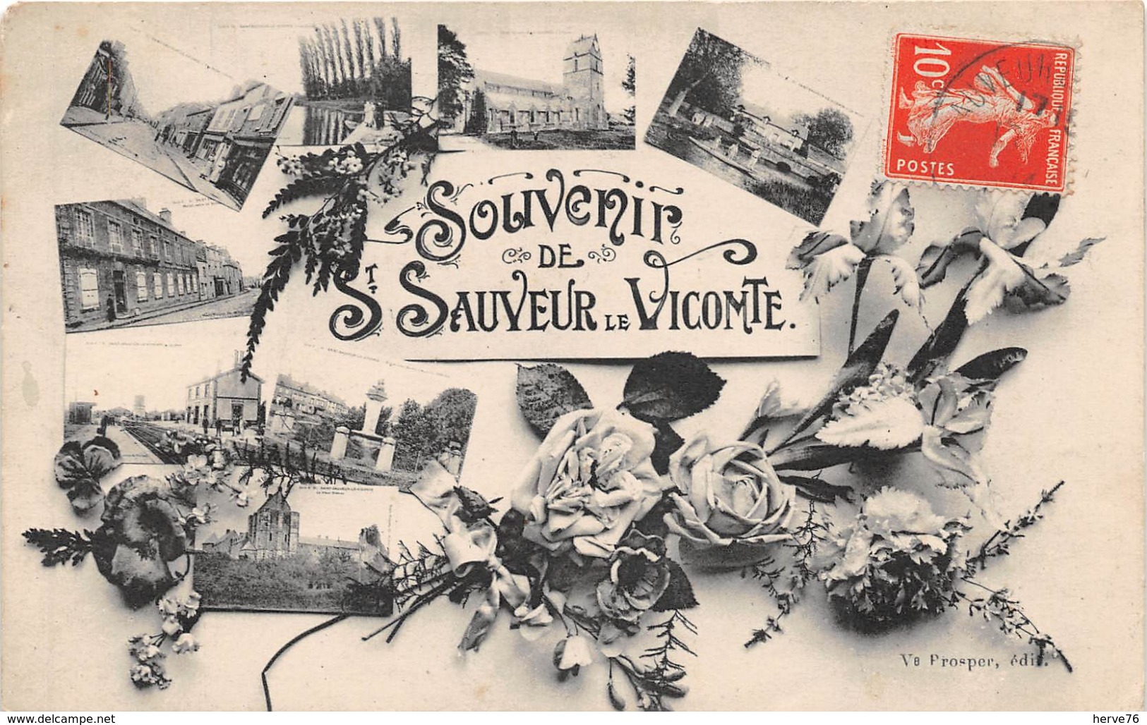 Souvenir De SAINT SAUVEUR LE VICOMTE - Multivues - Saint Sauveur Le Vicomte