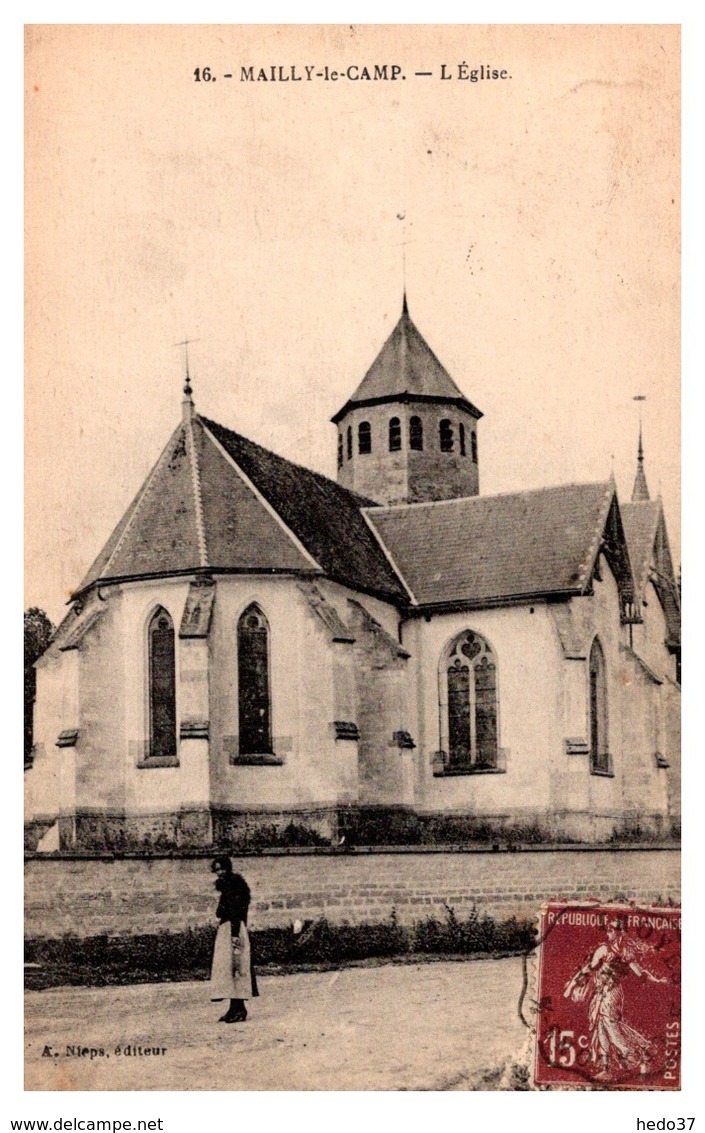 Mailly Le Camp - L'Eglise - Mailly-le-Camp