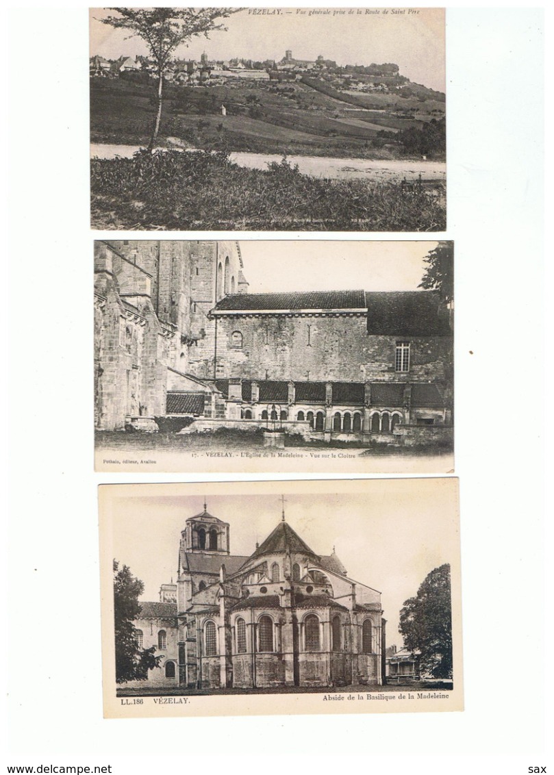 1935-723  22cp+ Mini Carnet Complet Vézelay Dep 89 La Vente Sera Retirée  Le 14-09 - Vezelay