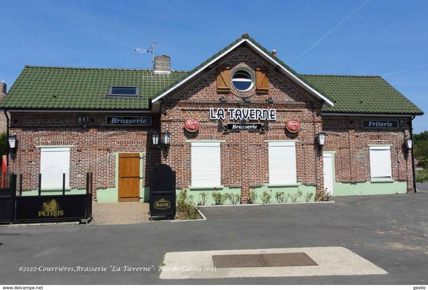 Courrières (62)- Brasserie "La Taverne" (Edition à Tirage Limité) - Autres & Non Classés