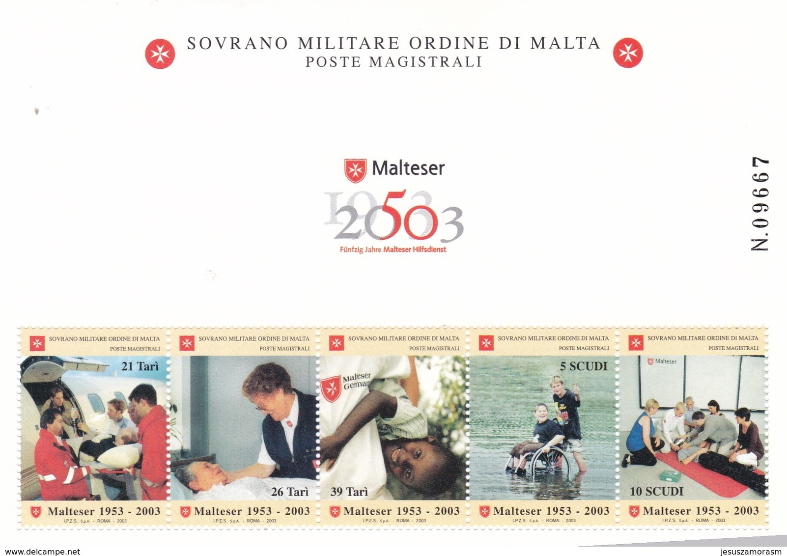 Orden De Malta Nº F723 - Malta (la Orden De)