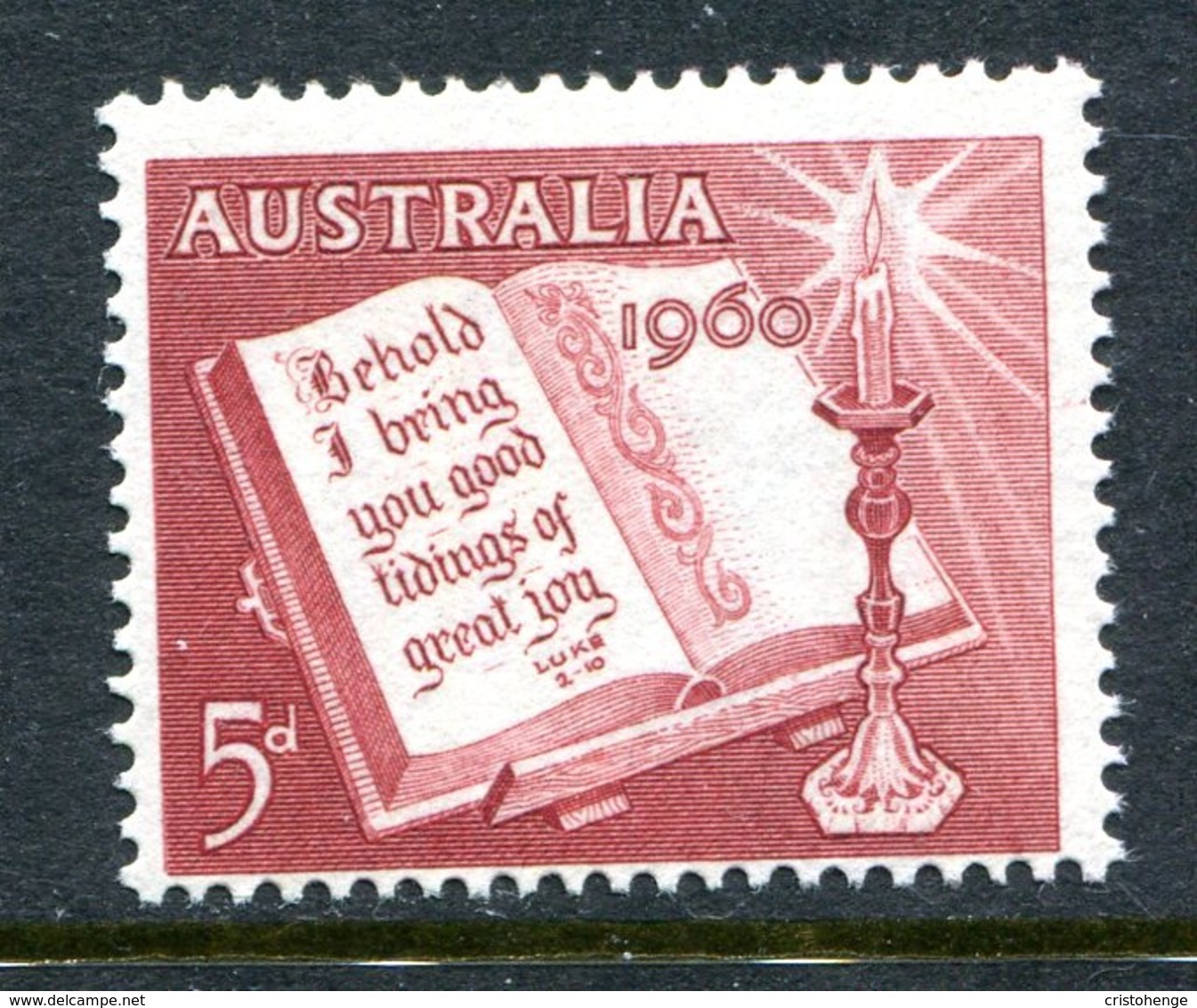 Australia 1960 Christmas MNH (SG 338) - Mint Stamps