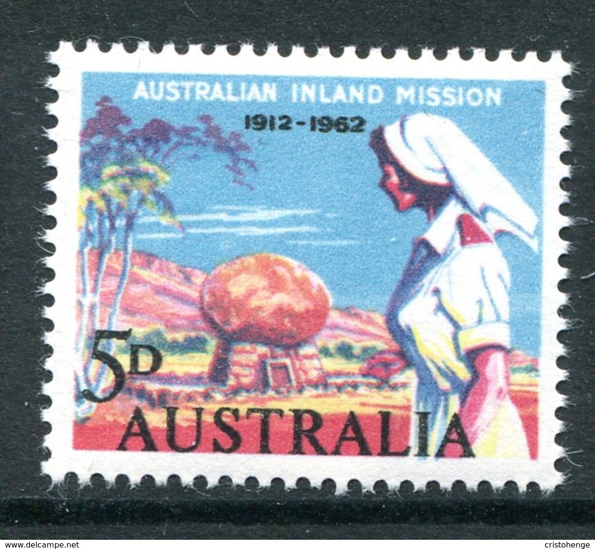 Australia 1962 50th Anniversary Of Australian Inland Mission MNH (SG 343) - Mint Stamps