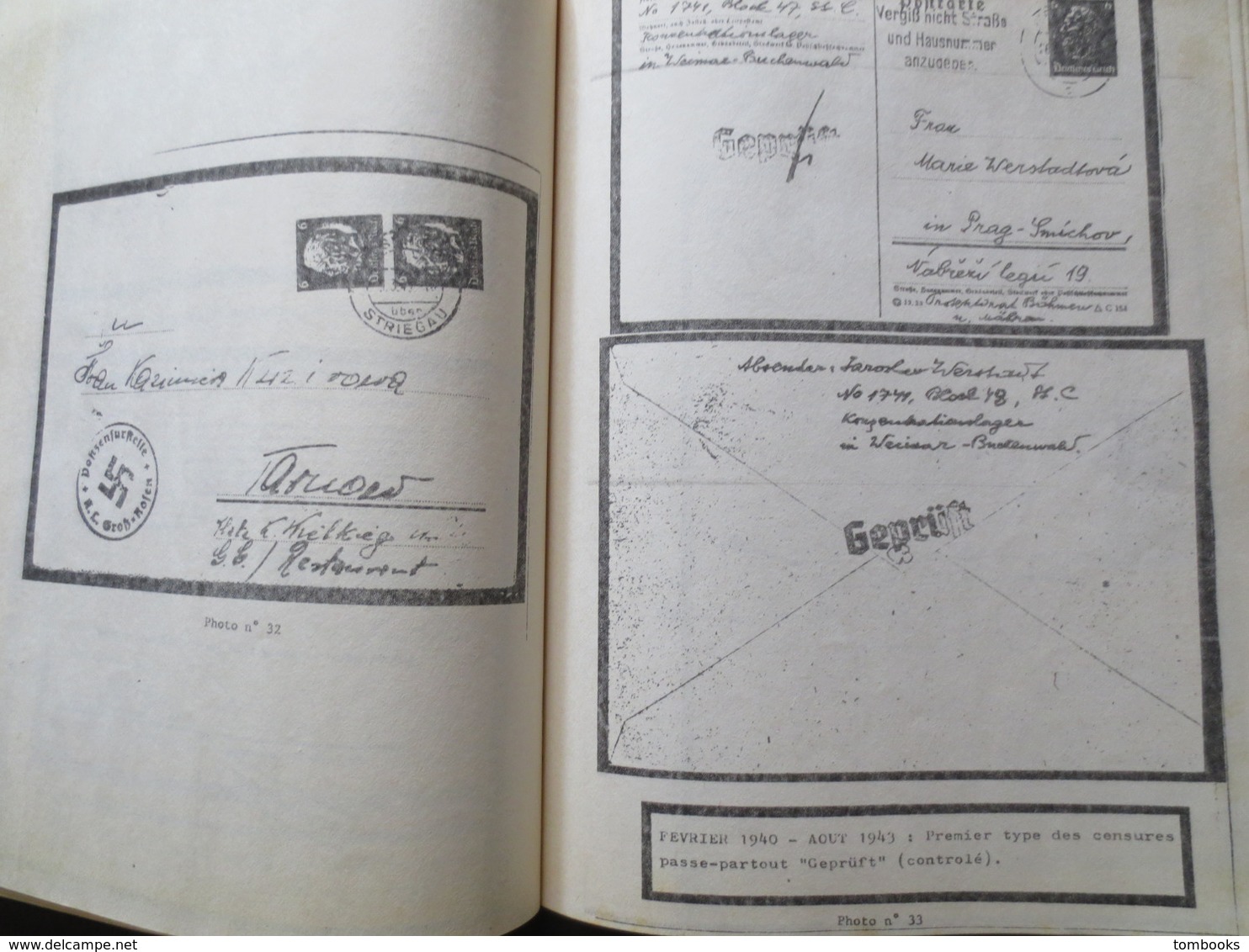 Spécial Camps de Concentration -  société Internationale d'Histoire Postale Bulletin N° 26/27 - 1974 -