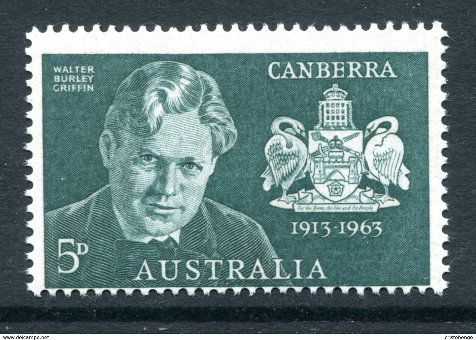 Australia 1963 50th Anniversary Of Canberra MNH (SG 350) - Mint Stamps