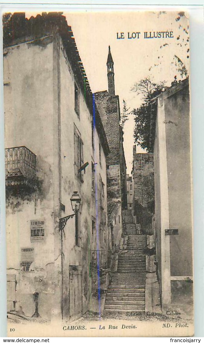 20362 - CAHORS - LA RUE DEVIA - Cahors