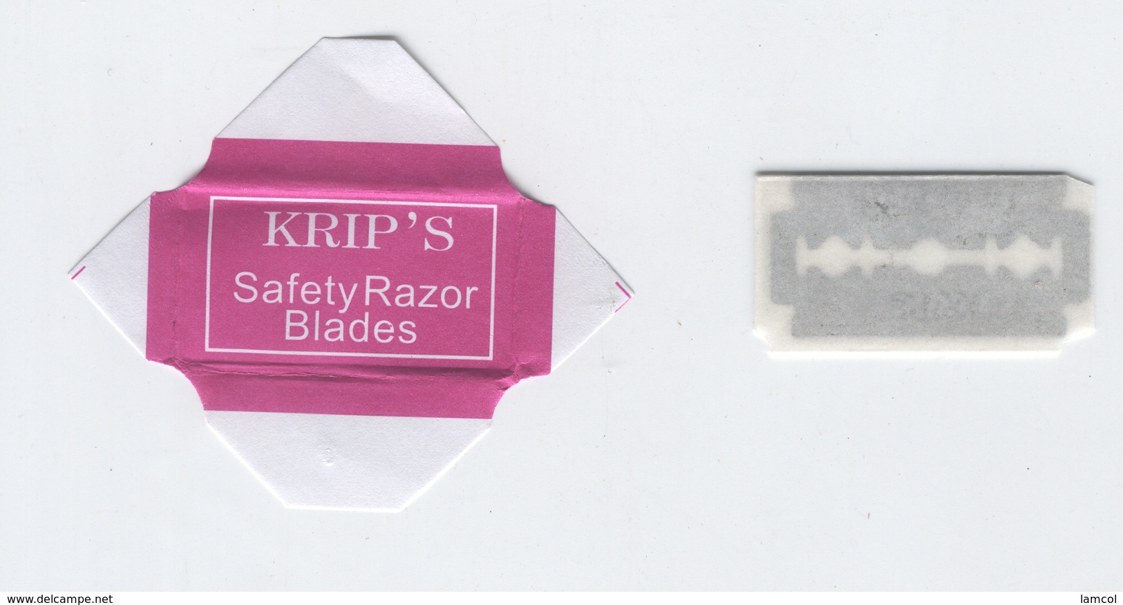 Lame De Rasoir KRIP'S - Safety Razor Blade Wrapper - Lames De Rasoir