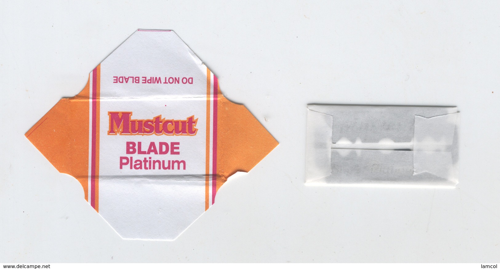 Lame De Rasoir MUSCUT- Safety Razor Blade Wrapper - Lames De Rasoir