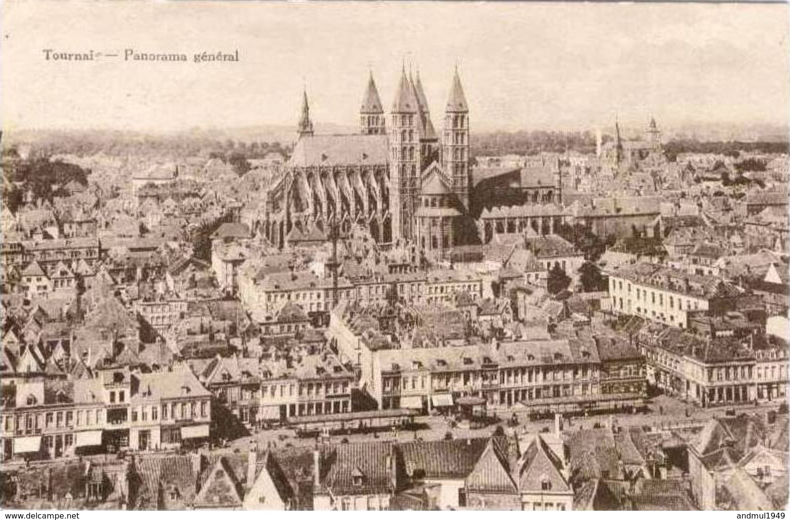 TOURNAI - Panorama Général - Edition Belge - Oblitération De 1929 - Tournai